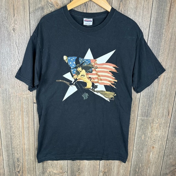 Rob Zombie 2006 American Witch Graphic T-Shirt Metal Band Black Adult Medium - Picture 1 of 6